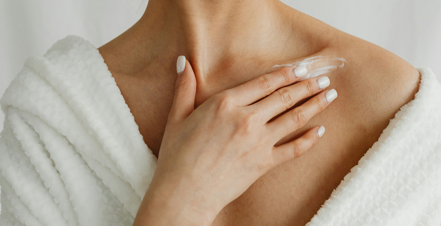 Dermascore – crème dans le cou